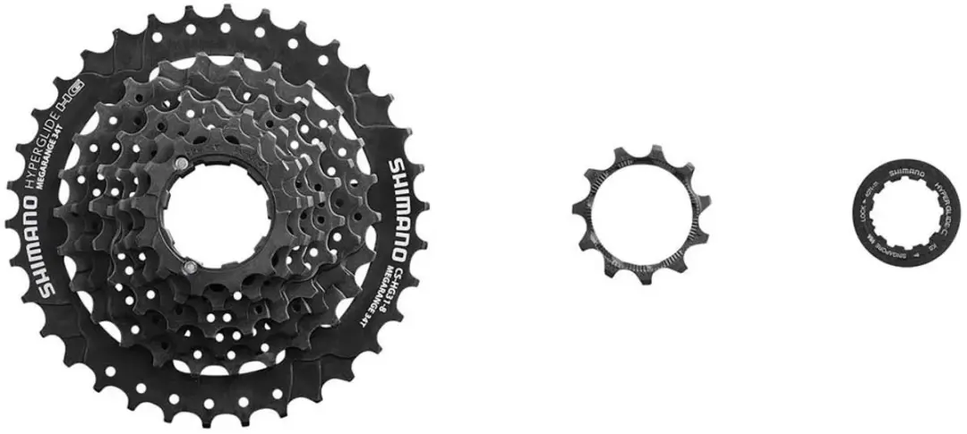 Shimano HG31 8-Speed Cassette 11-30T - Zwart