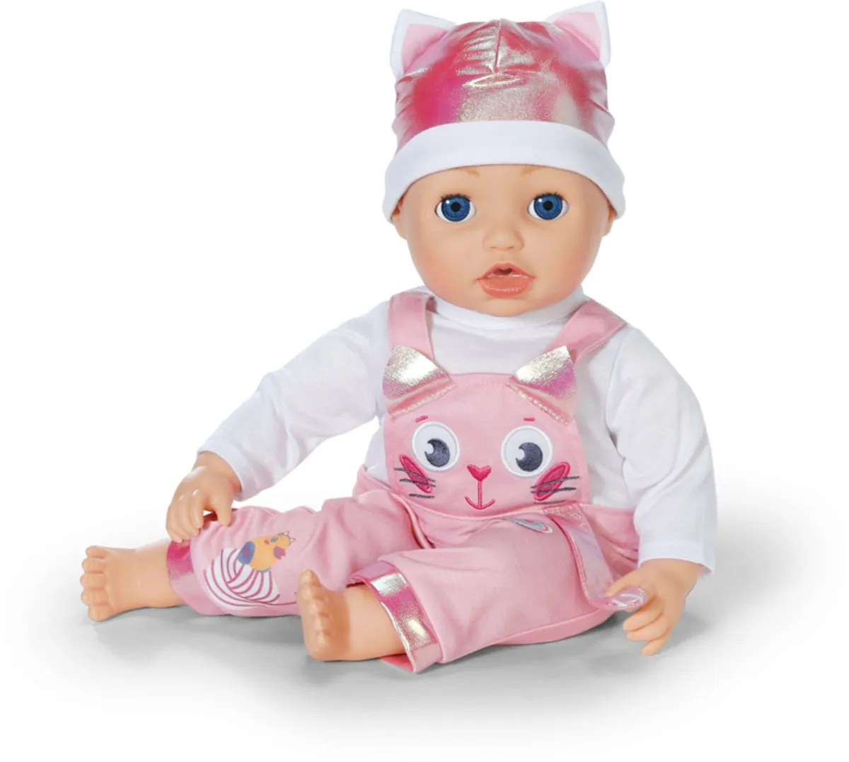 Baby Born Onesie met muts 43cm - Meerkleurig