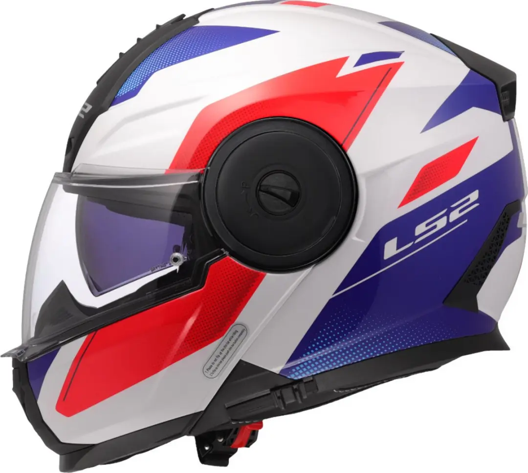 LS2 FF902 Scope II Systeemhelm - 2XL - Blauw/Rood/Wit