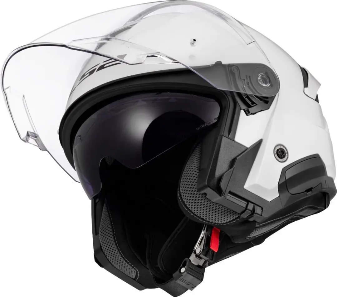 LS2 OF618 Verso II Solid Jethelm - Wit