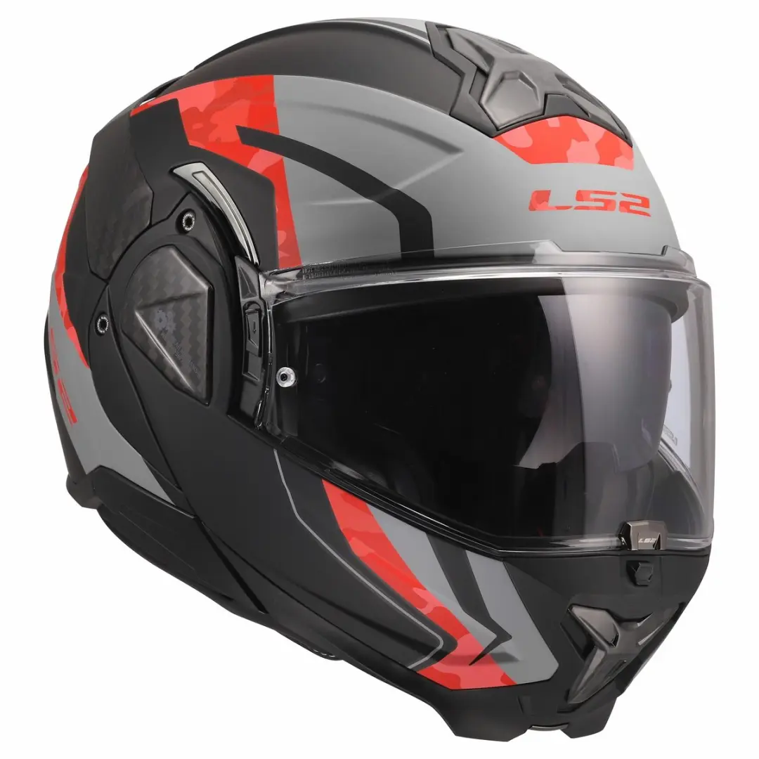 LS2 Helm Advant II FF910 - XS - Zwart/Grijs