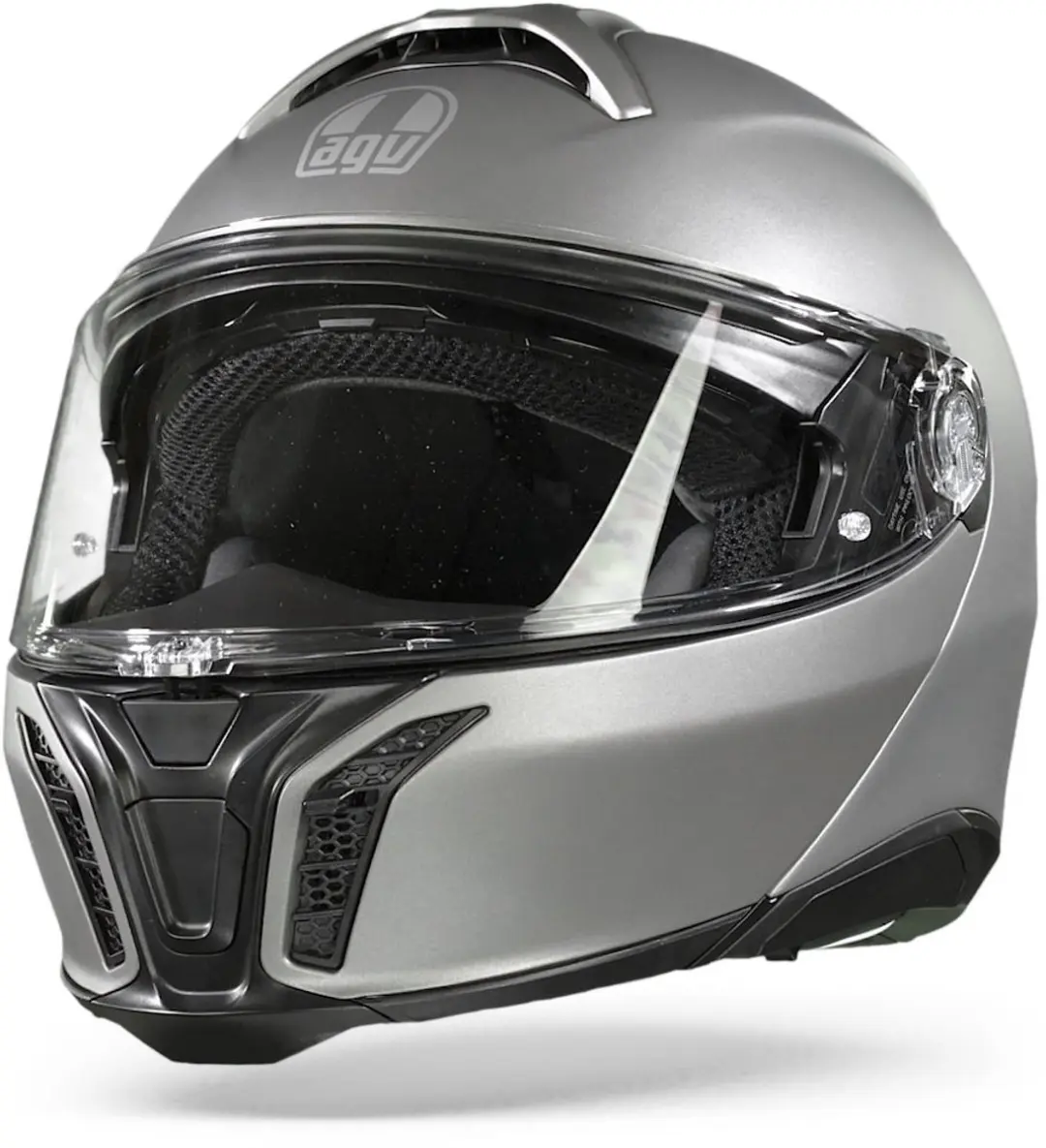 AGV Tourmodular motorhelm Luna mat grijs systeemhelm S