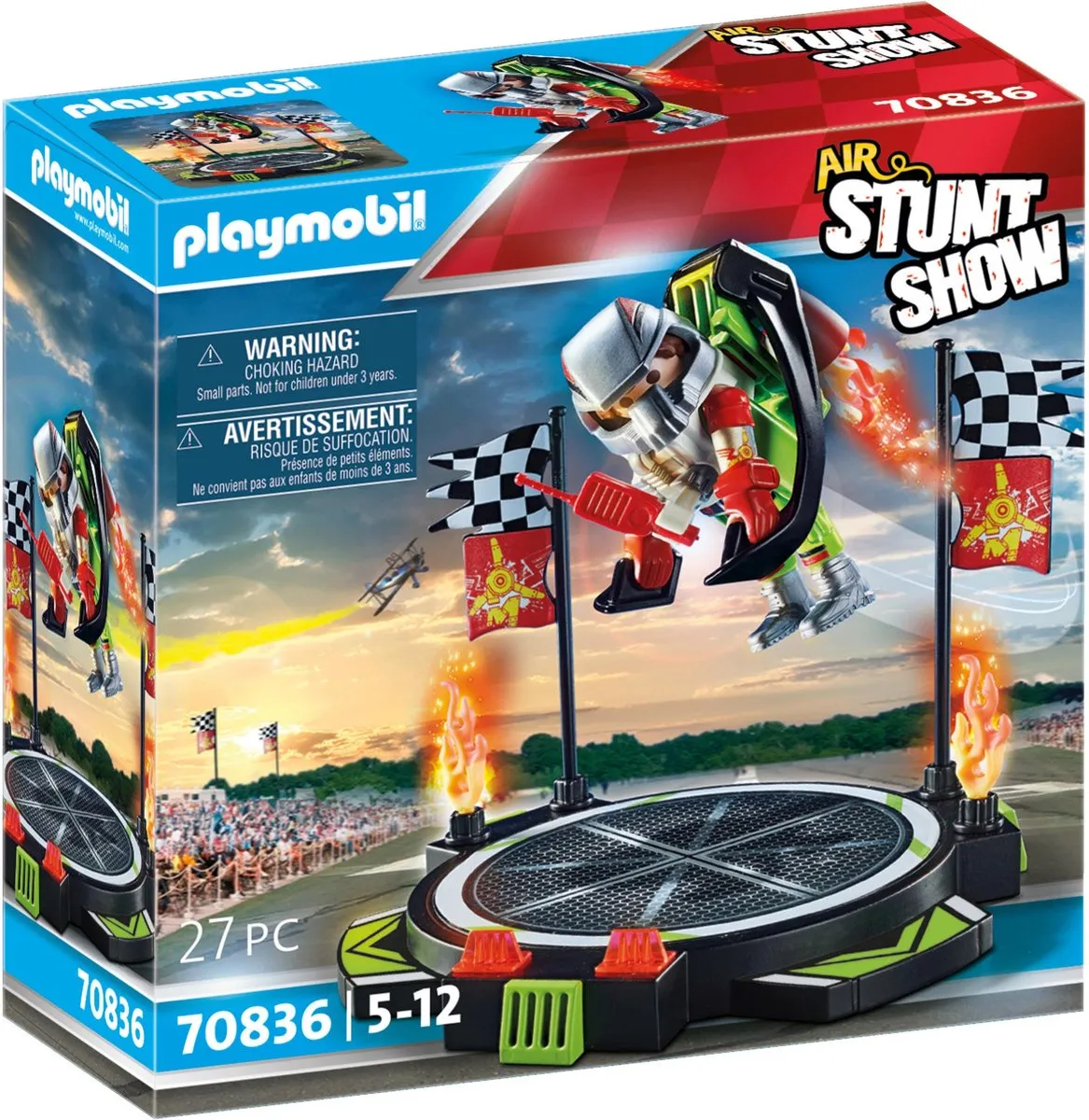 Playmobil Air Stuntshow Jetpack-vlieger 70836