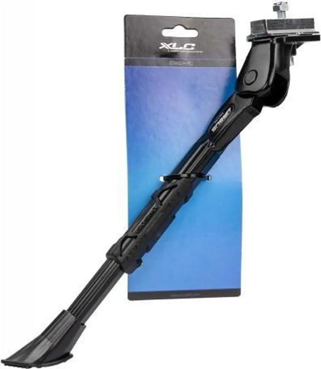XLC fietsstandaard universeel 26 28 inch verstelbaar zwart