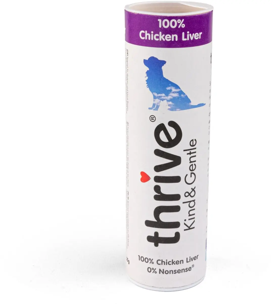 Thrive Kind & Gentle hondensnack Kippenlever 25 gr.