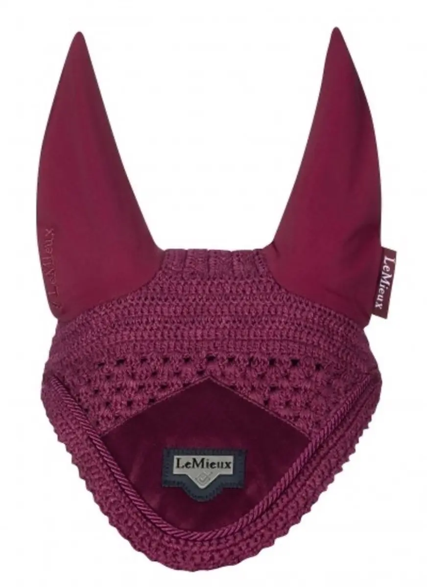 LeMieux Fly Hood Loire Satin Ice Blue - L