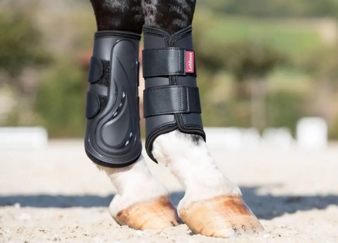 LeMieux Proshell Brushing Boots - L - Zwart