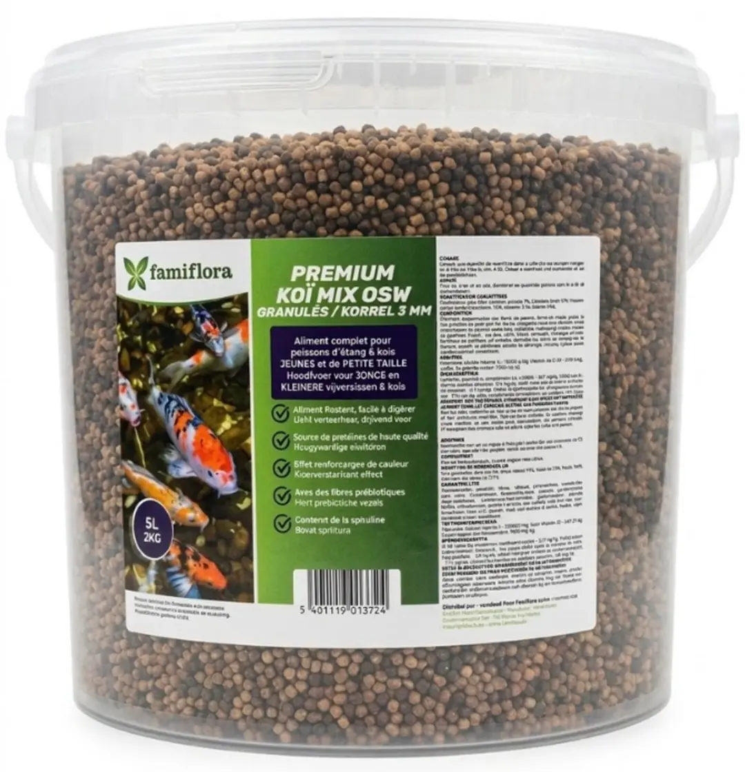Famiflora Koi Mix OSW 3mm Drijvende Korrels
