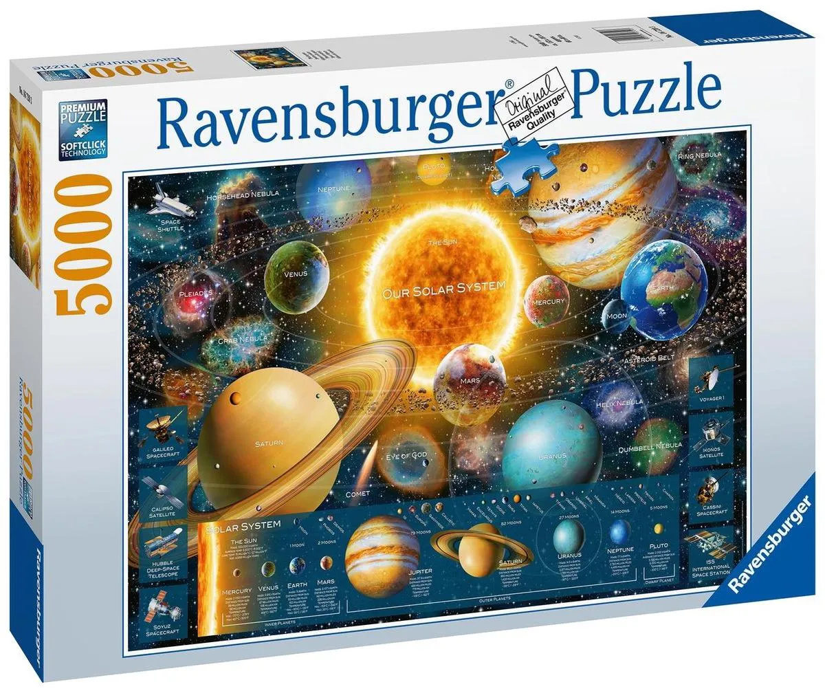 Ravensburger Planeten Legpuzzel 5000 Stuks - Multicolor