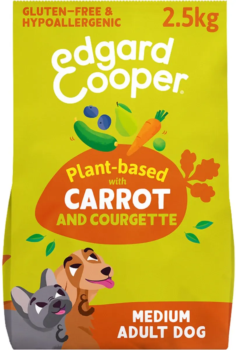Edgard & Cooper Adult Hondenbrokken Medium Wortel & Courgette 2,5kg - afbeelding 6 van 6