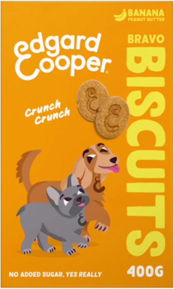 Edgard & Cooper Banaan Hondensnacks 400g