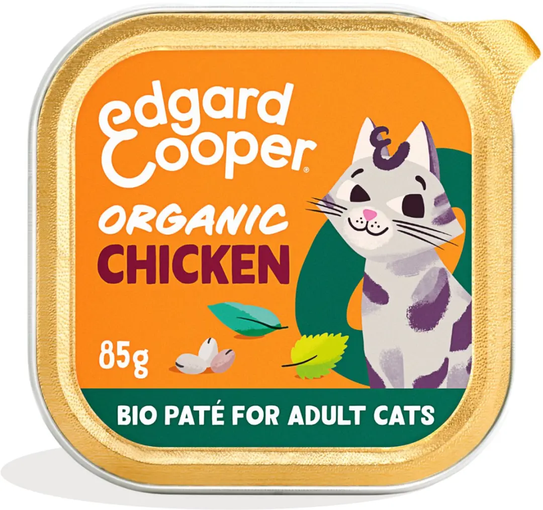 Edgard & Cooper Adult Pate Biologisch Kip 85g