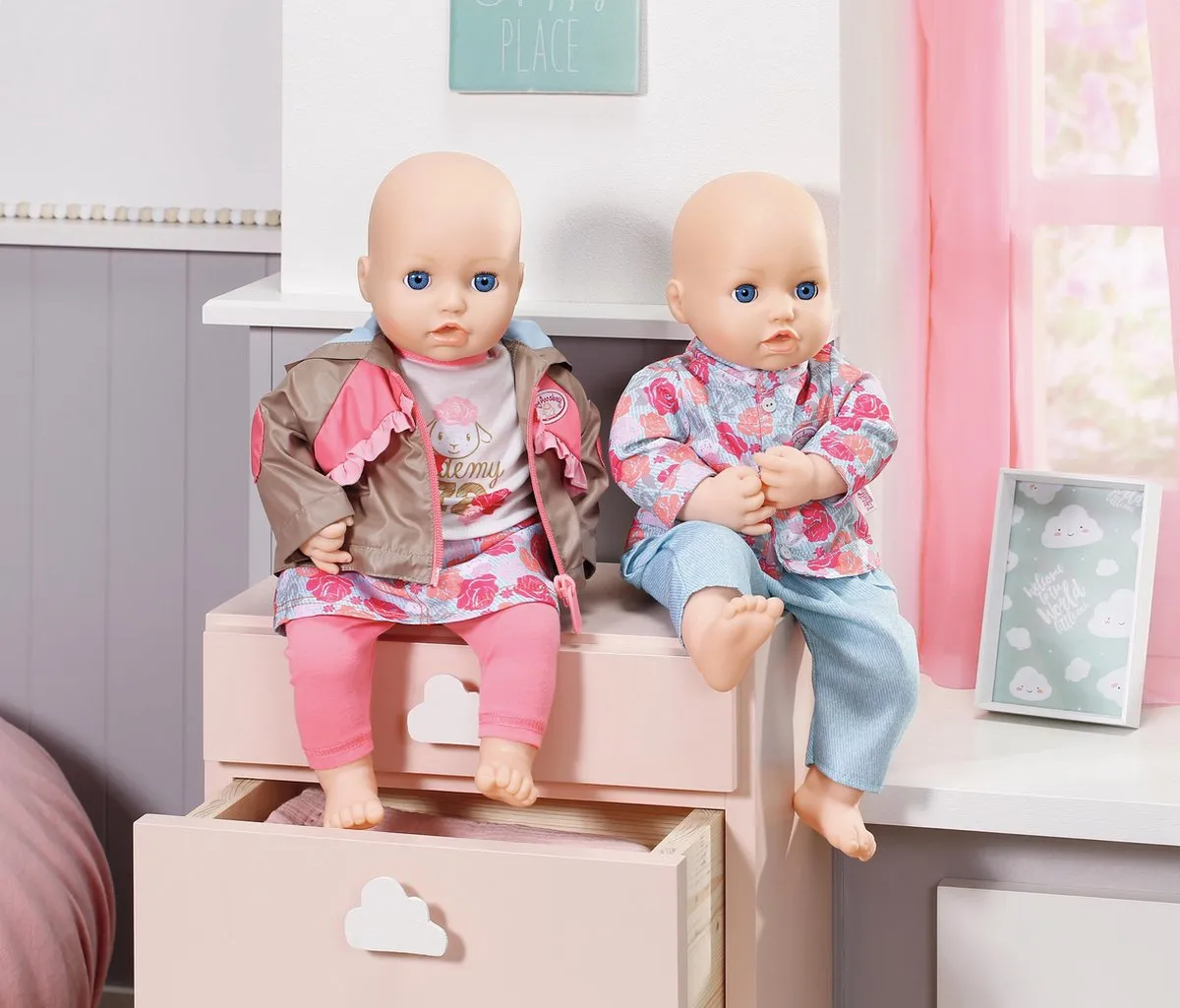 Baby Annabell Active Reisjeans 43 - Multicolor