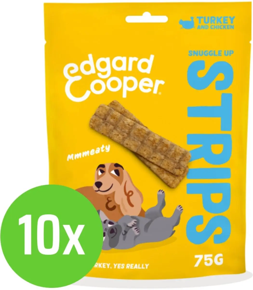 Edgard & Cooper Strips Turkey 75 gr