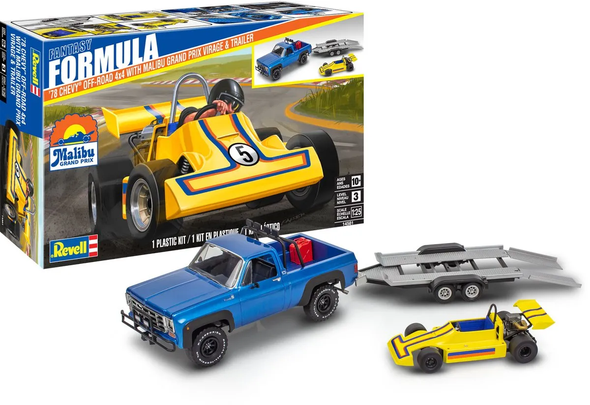 Revell 14581 Chevrolet 4x4 Pickup 1978 Modelbouwpakket