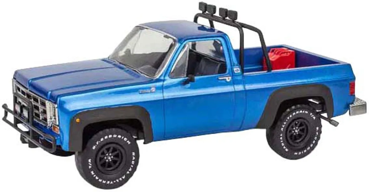 Revell 14581 Chevrolet 4x4 Pickup 1978 Modelbouwpakket - 1:25 - Multi