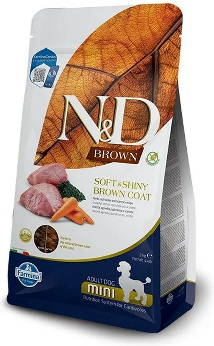 N&D Brown hondenvoeding voor de bruine hond small breed 2 kg