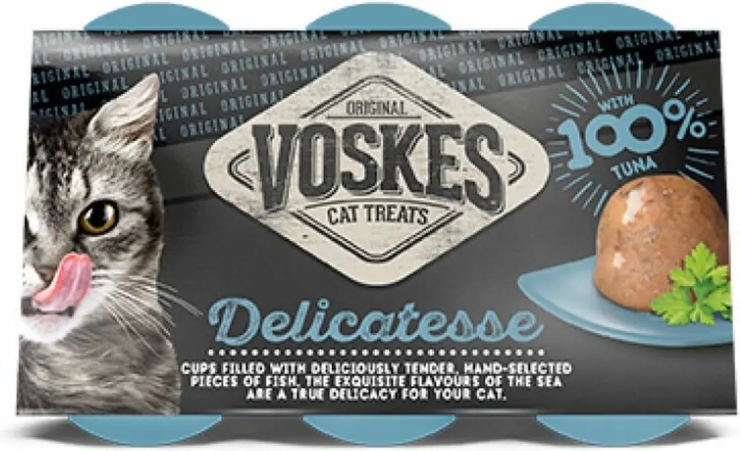 Voskes Tender Pieces Tonijn 6x25g - 12 Stuks - afbeelding 6 van 6