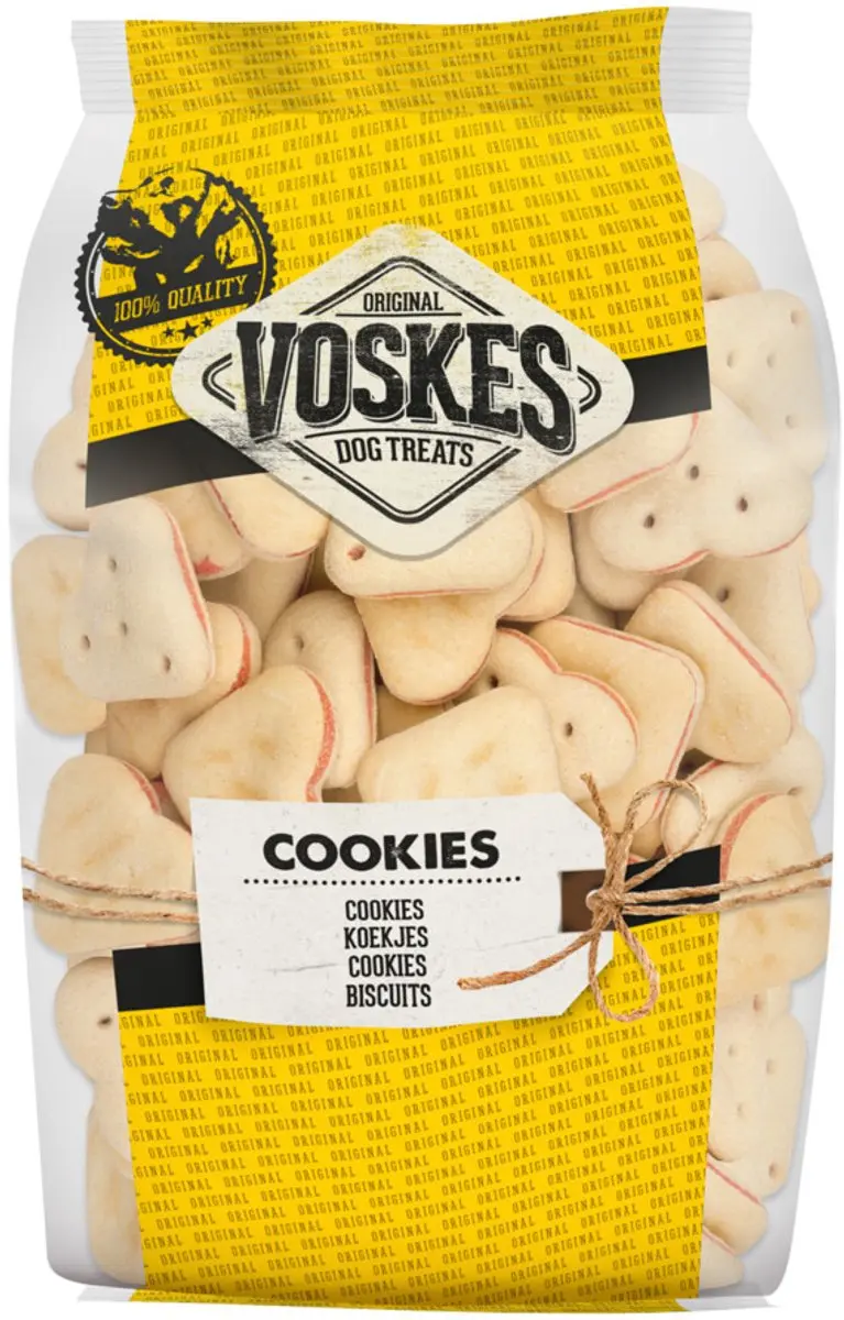 Voskes Hondensnacks Merg Hartjes 400g
