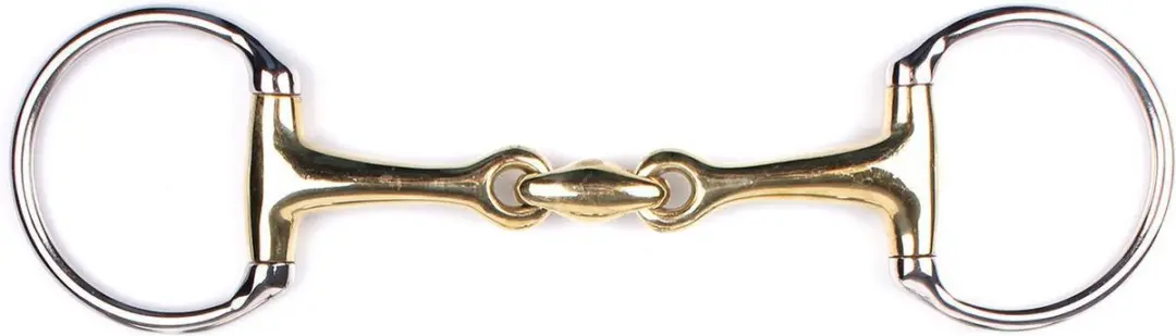 QHP BUSTRENS DUBBELGEBROKEN ARGENTAAN GOLD