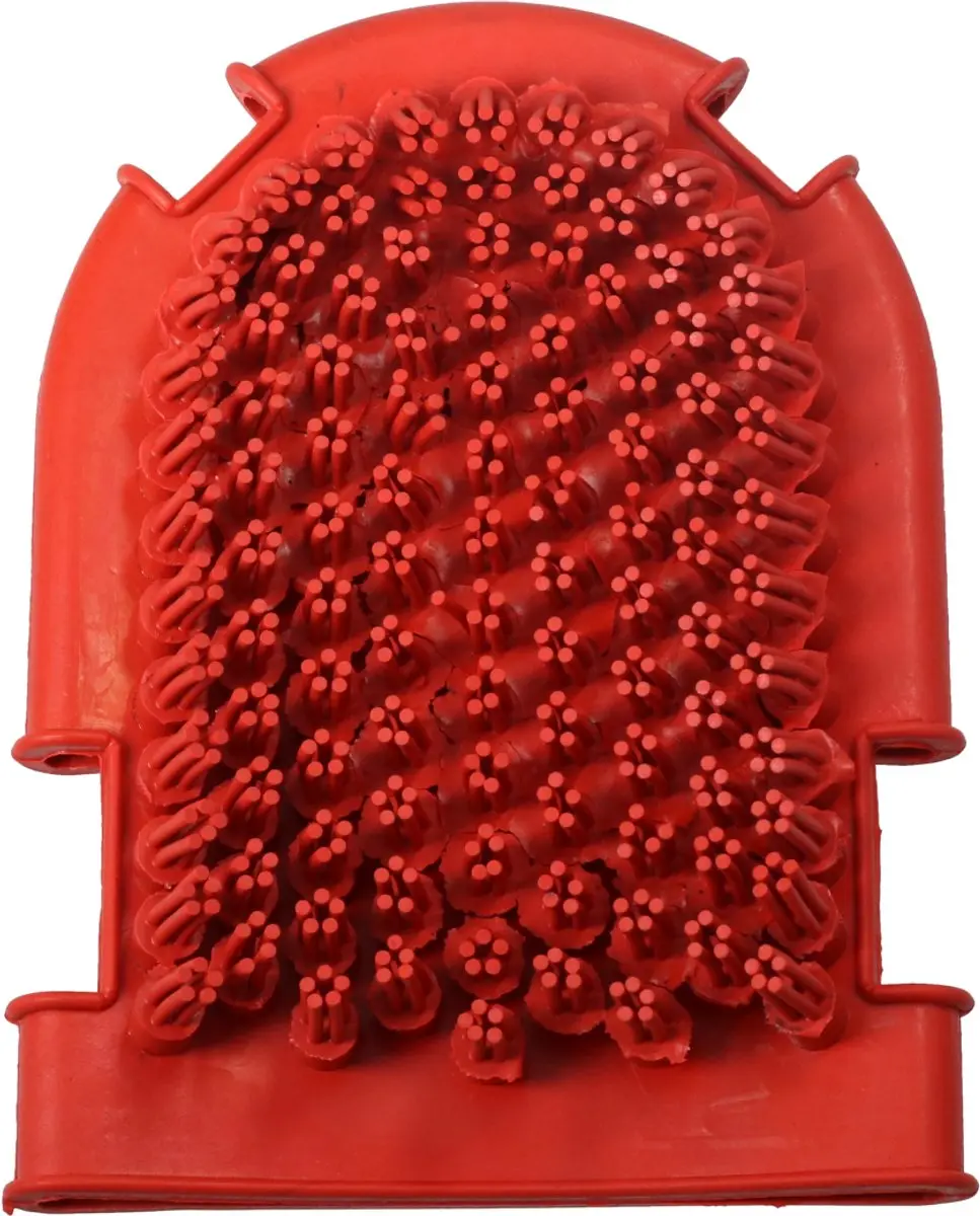 Epplejeck Poetshandschoen Duo Rood
