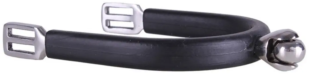 QHP Sporen Met Roller En Rubber Zilver