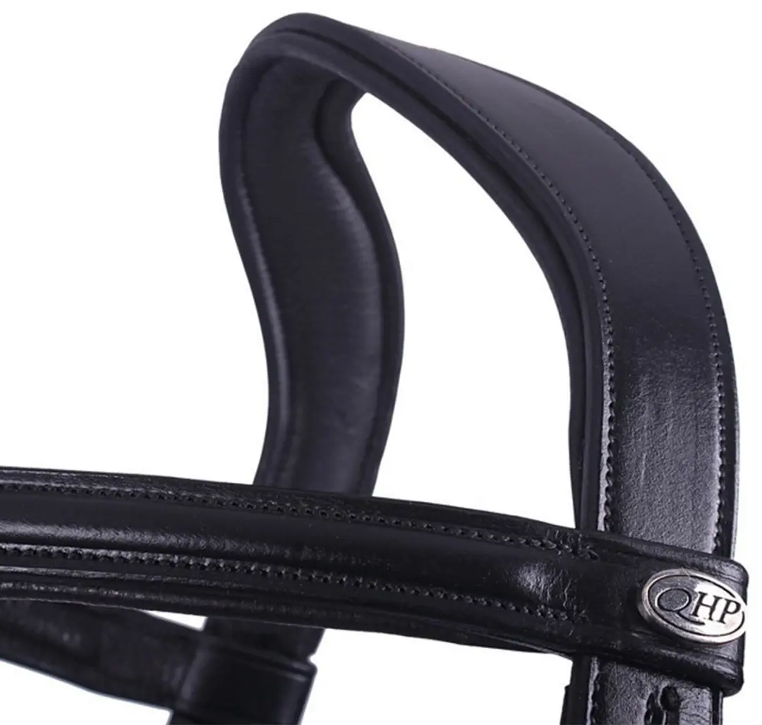 QHP Bitloos Hoofdstel Ceto - Pony - Zwart
