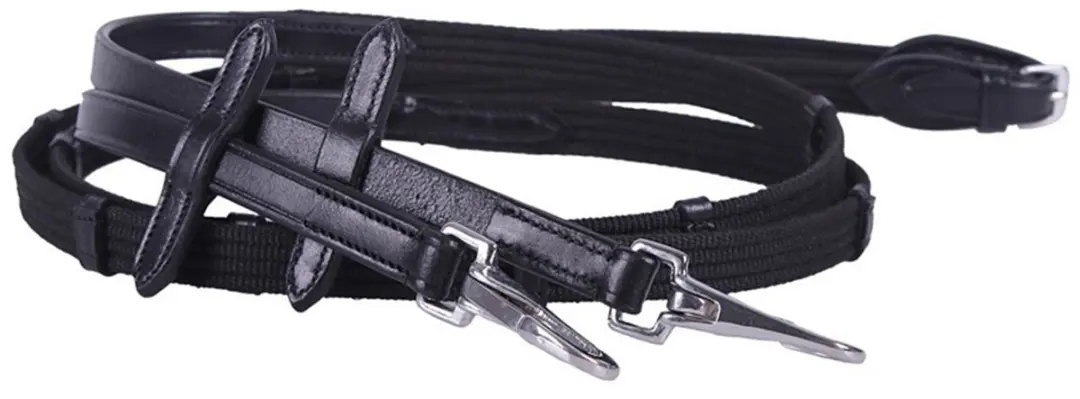QHP Bitloos Hoofdstel Ceto - Pony - Zwart