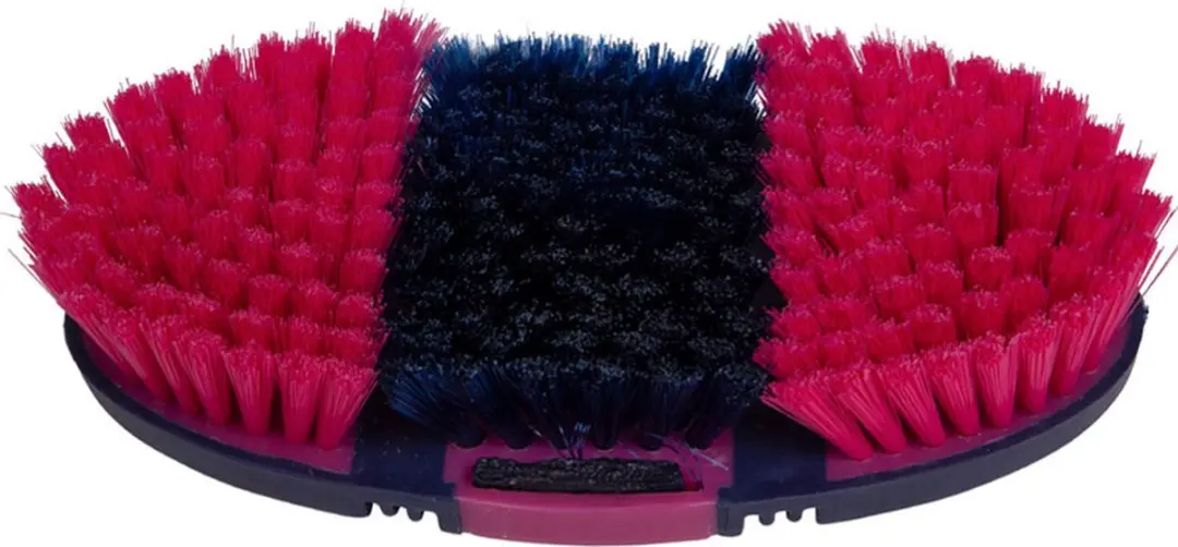 QHP Zachte Borstel Flexibel - Fuchsia/Navy