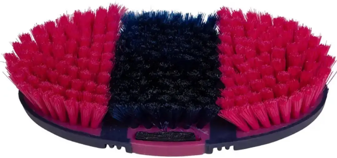 QHP Zachte Borstel Flexibel - Fuchsia/Navy