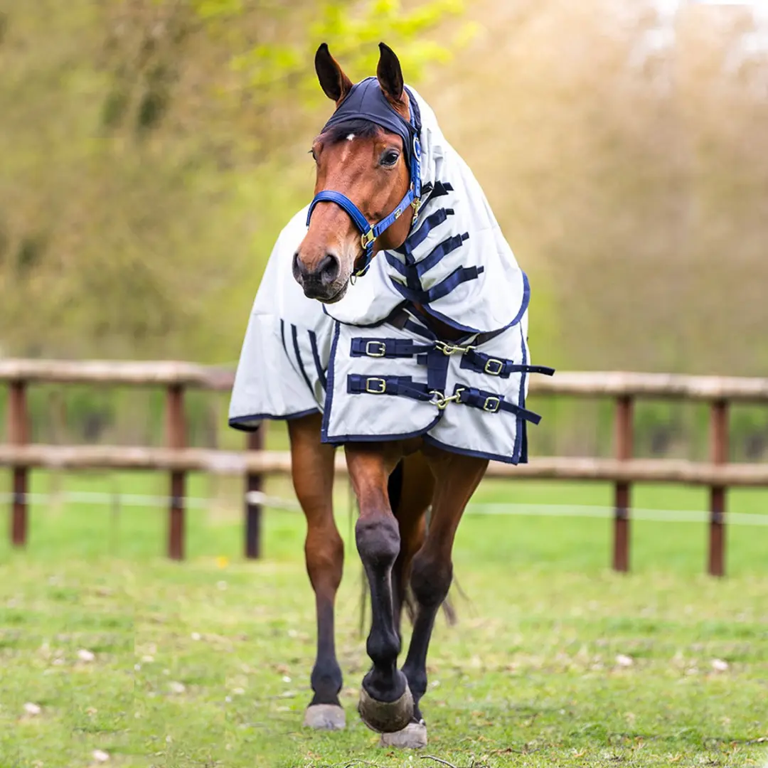 Horsegear HGE Extreme Hoody Full Neck Eczeemdeken - 125
