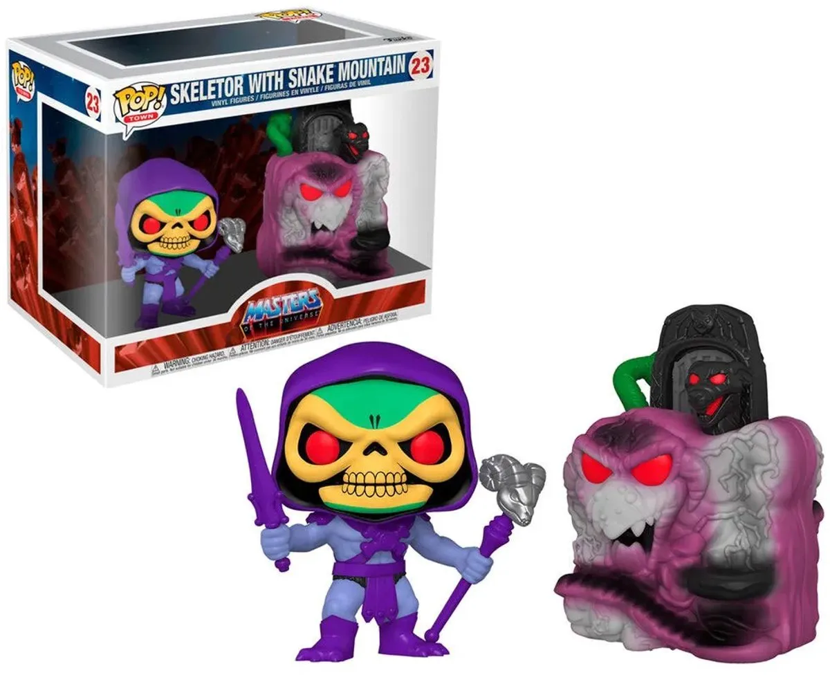 Funko POP! Town Snake Mountain met Skeletor - 9cm Multicolor