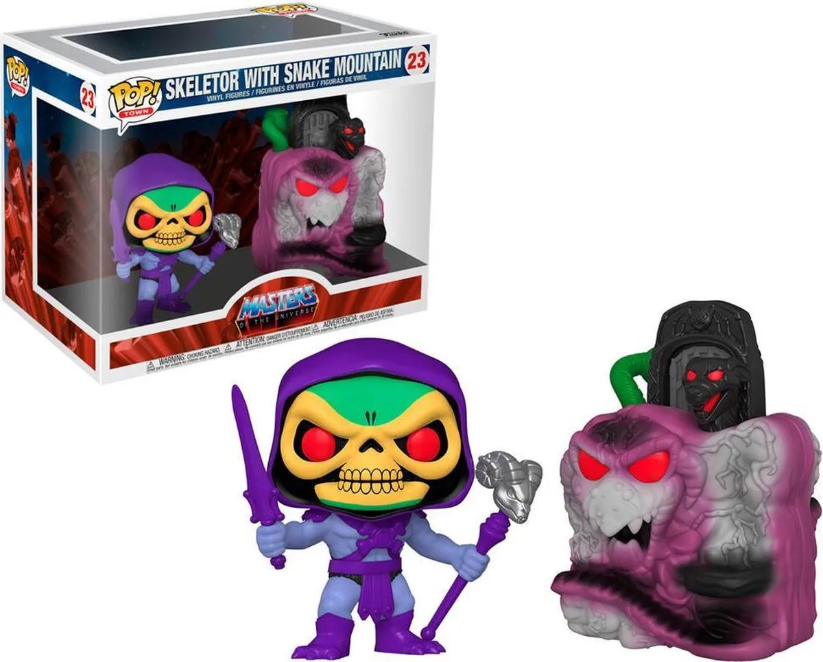 Funko POP! Town Snake Mountain met Skeletor - 9cm Multicolor - afbeelding 6 van 6