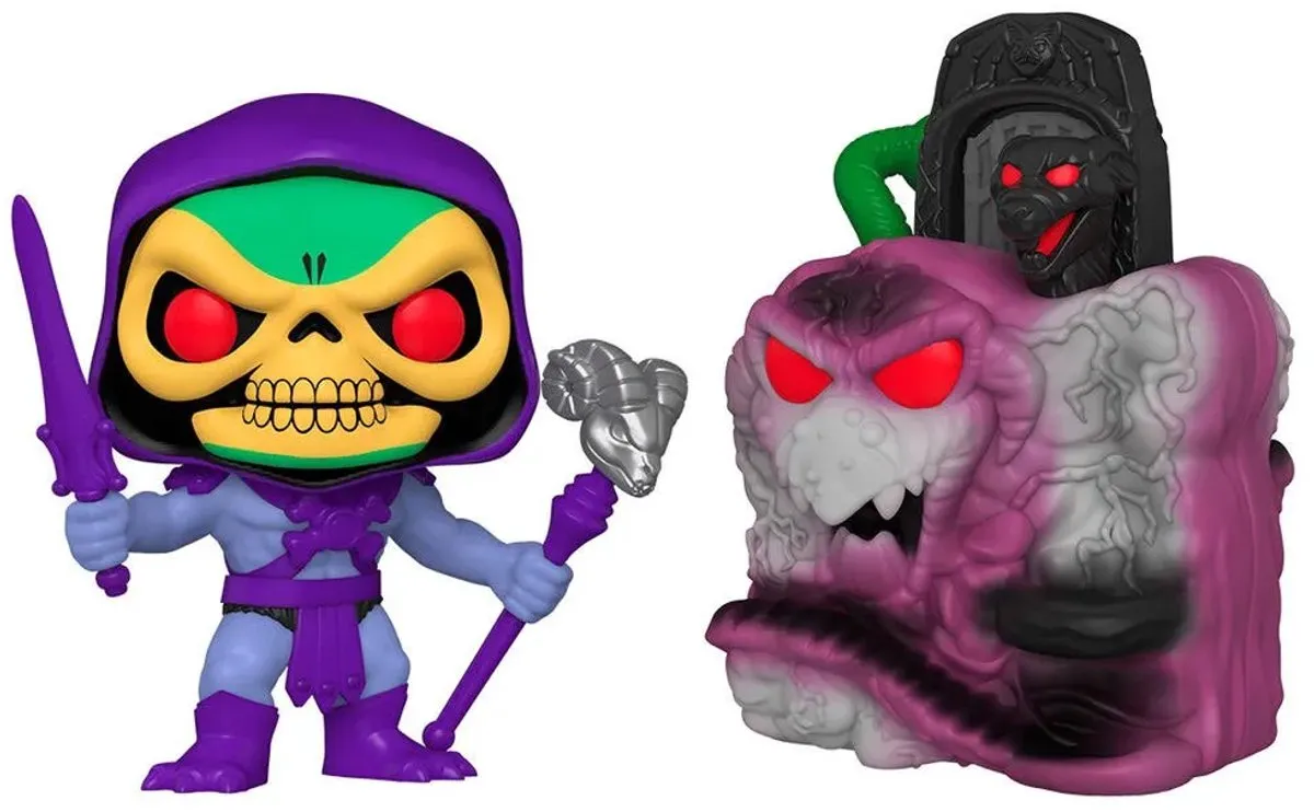 Funko POP! Town Snake Mountain met Skeletor - 9cm Multicolor