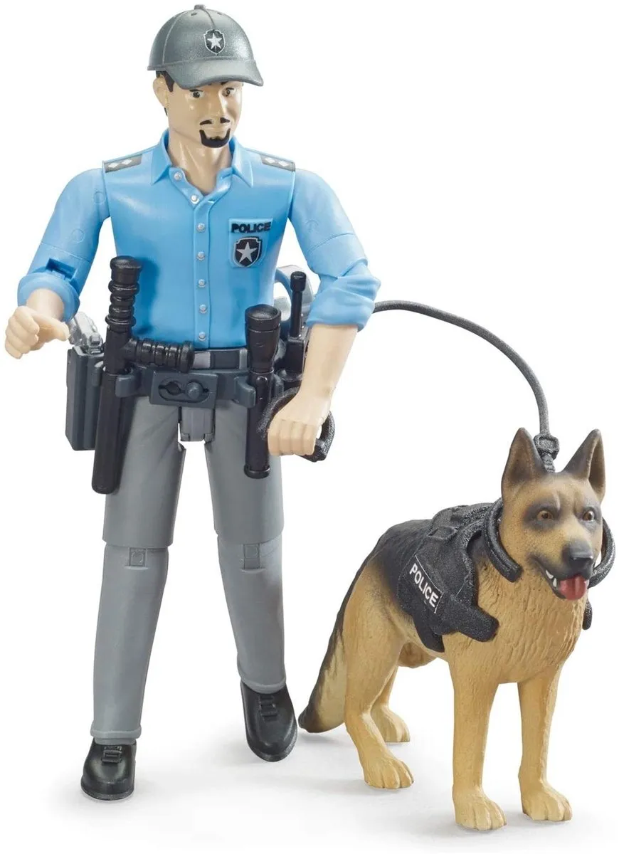 Bruder Politieagent met Hond Speelset BF62150