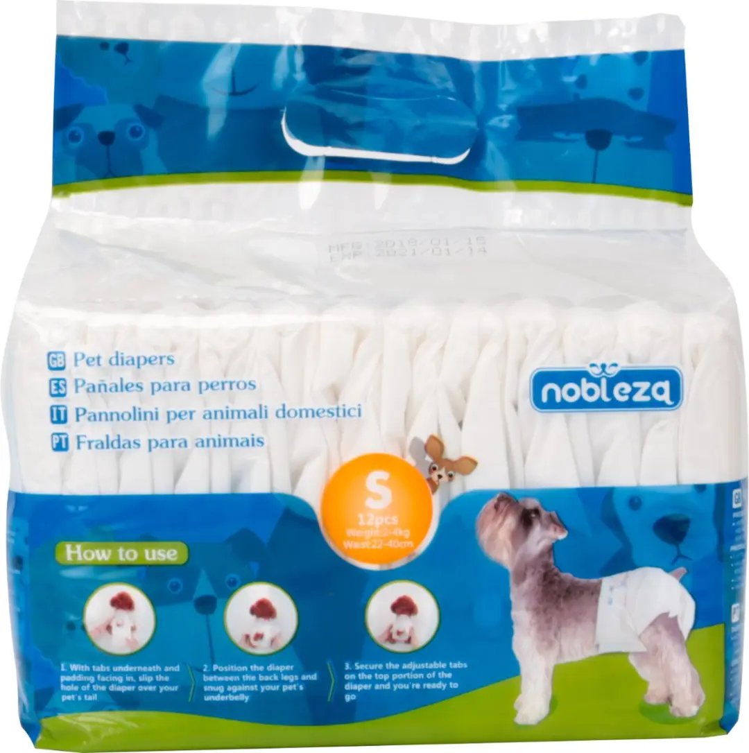 Nobleza Hondenluiers Teefjes Wegwerp Maat S