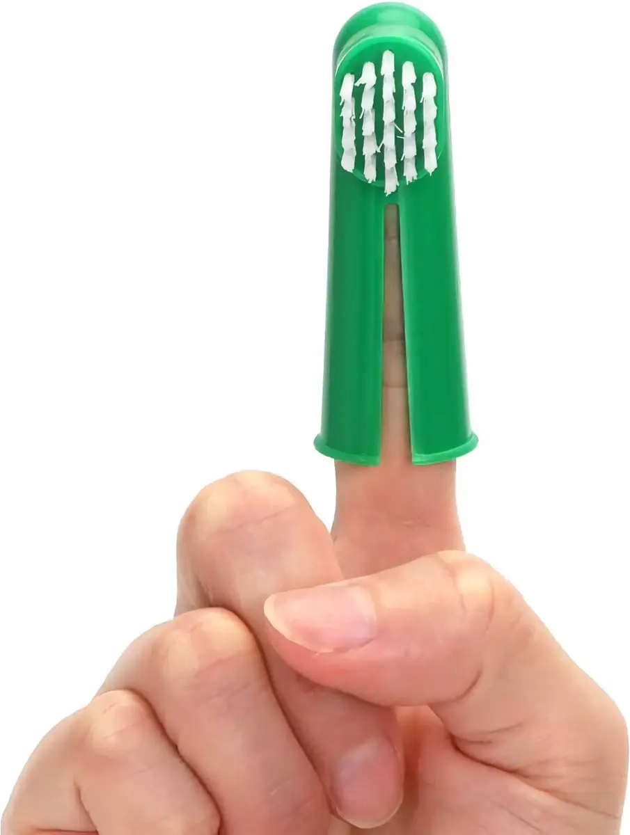 Nobleza Hondentandverzorgingsset - 4 Stuks - Groen