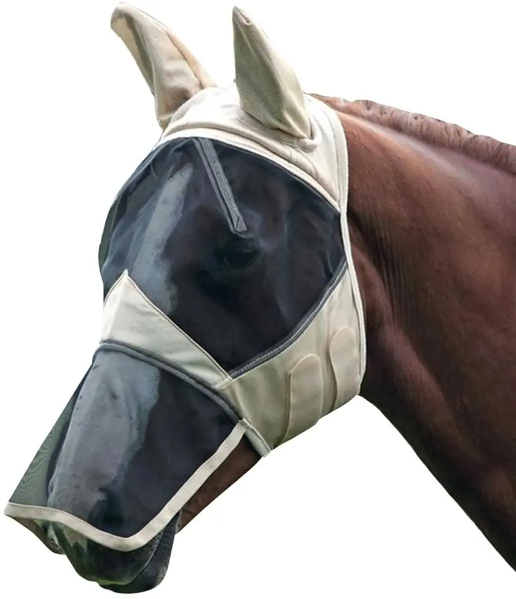 Pagony Fine Vliegenmasker Pony - Beige