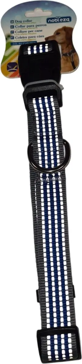 Nobleza Hondenhalsband Reflecterend L - Rood