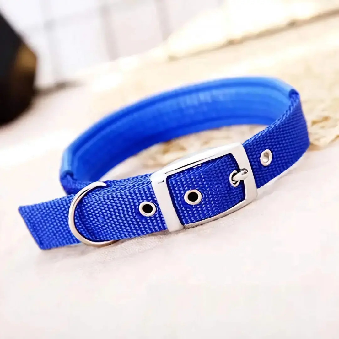Nobleza Hondenhalsband S - Verstelbaar 35-45cm - Blauw