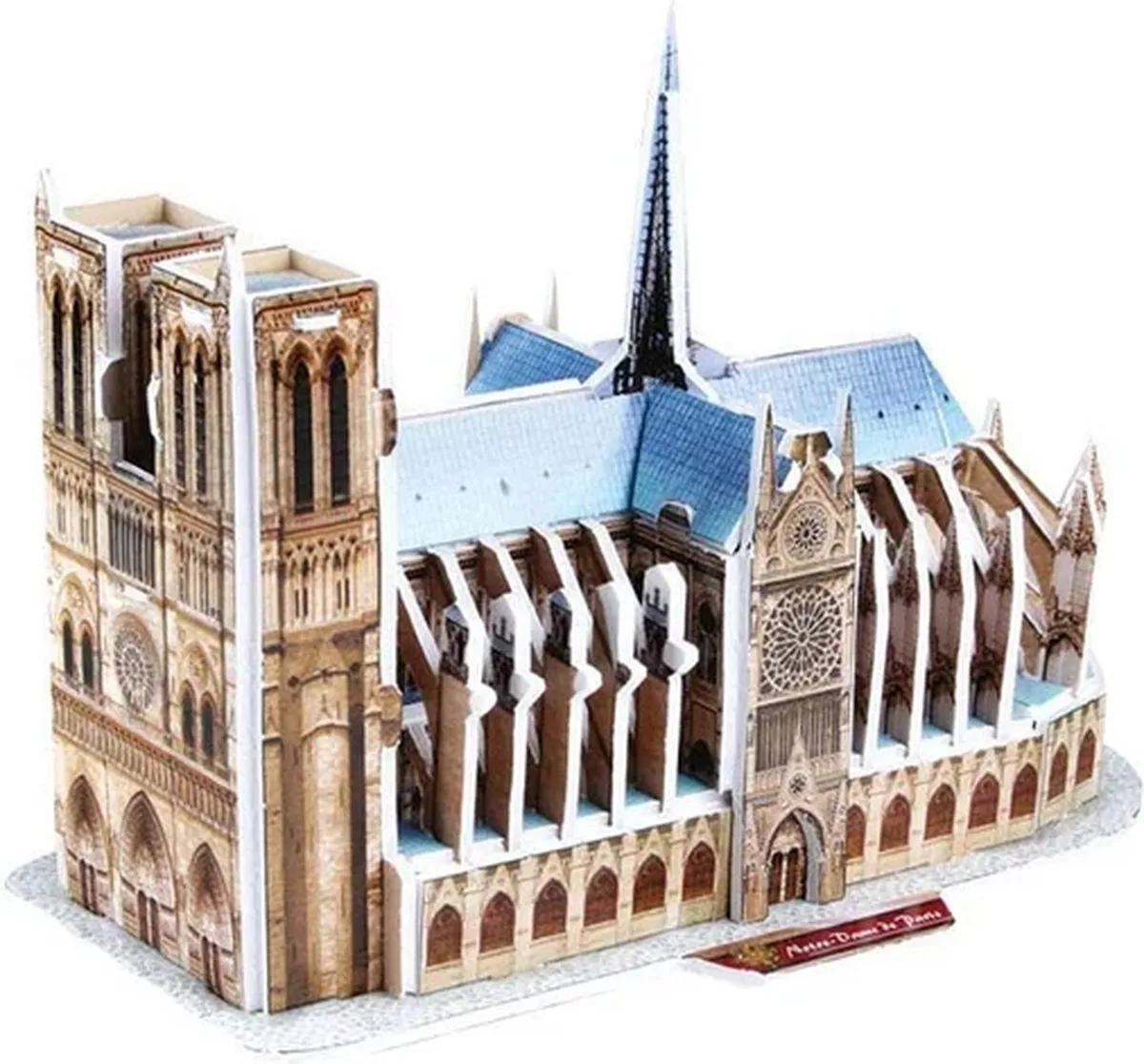 Revell Notre-Dame de Paris 3D Puzzel - 39 Stuks - Multi