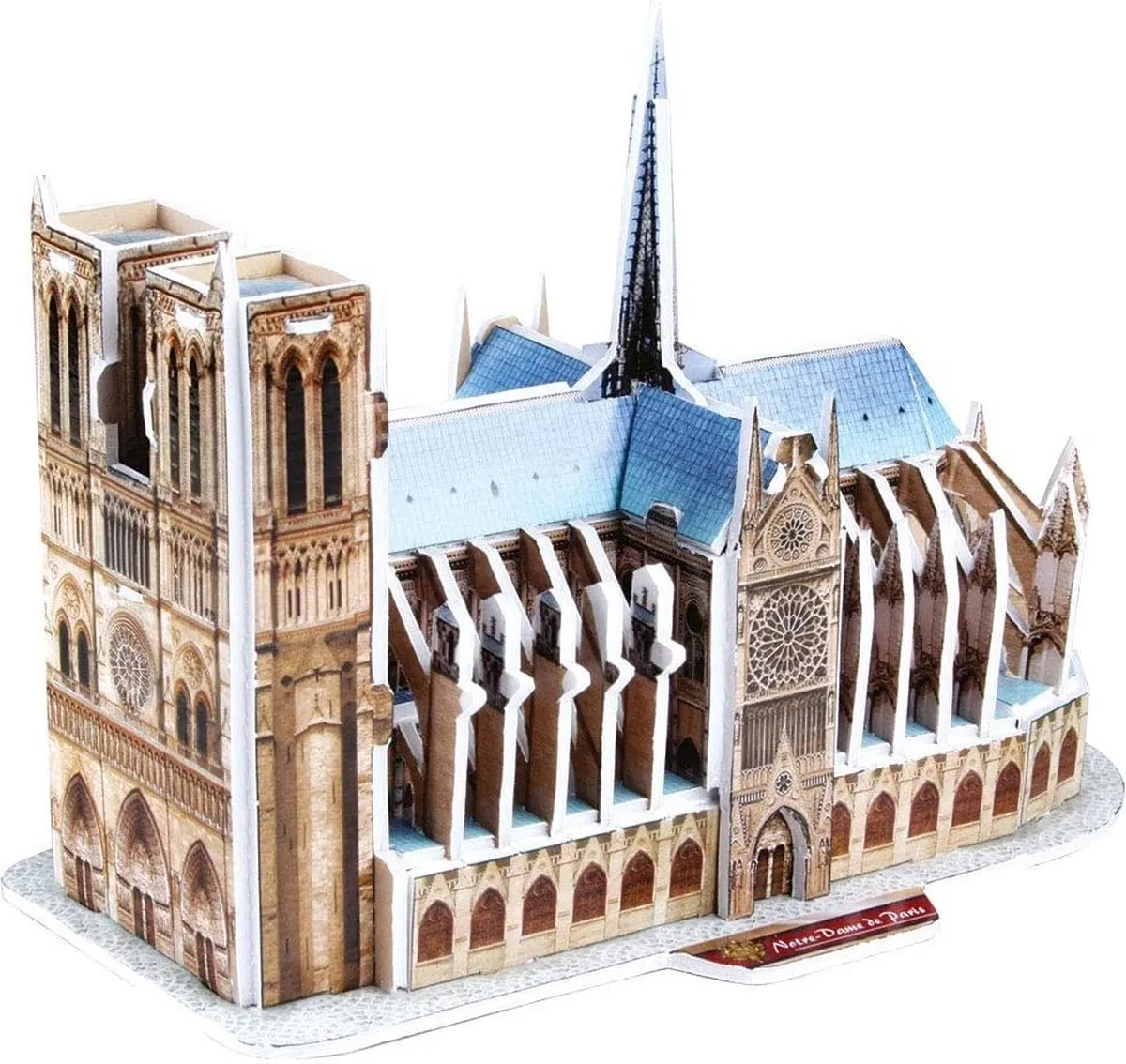Revell Notre-Dame de Paris 3D Puzzel - 39 Stuks - Multi