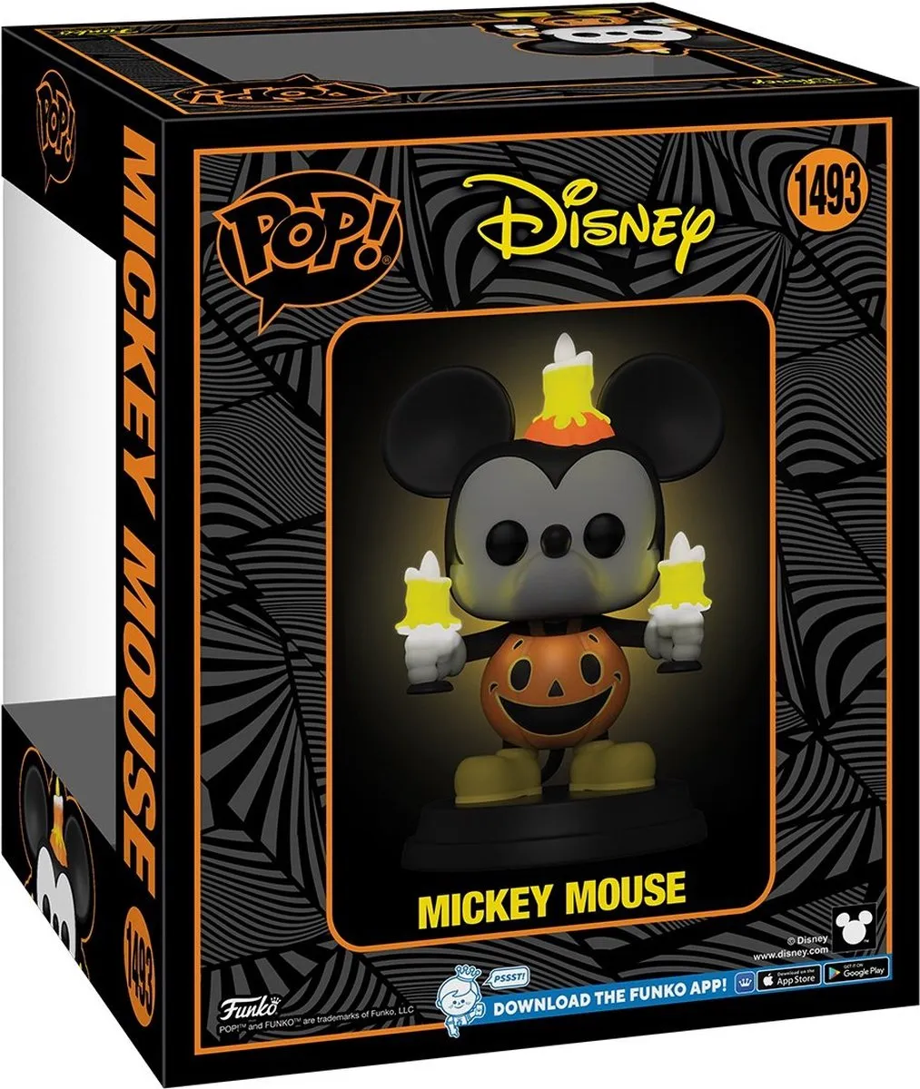 Funko Pop! Disney Mickey Mouse #1493 Lights Up - Veelkleurig