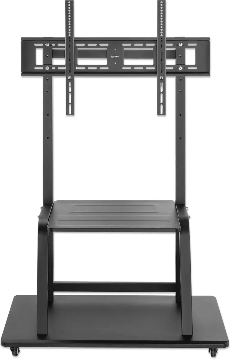 Manhattan TV-Ständer op wielen 462334 - 100" - 150 kg - Zwart