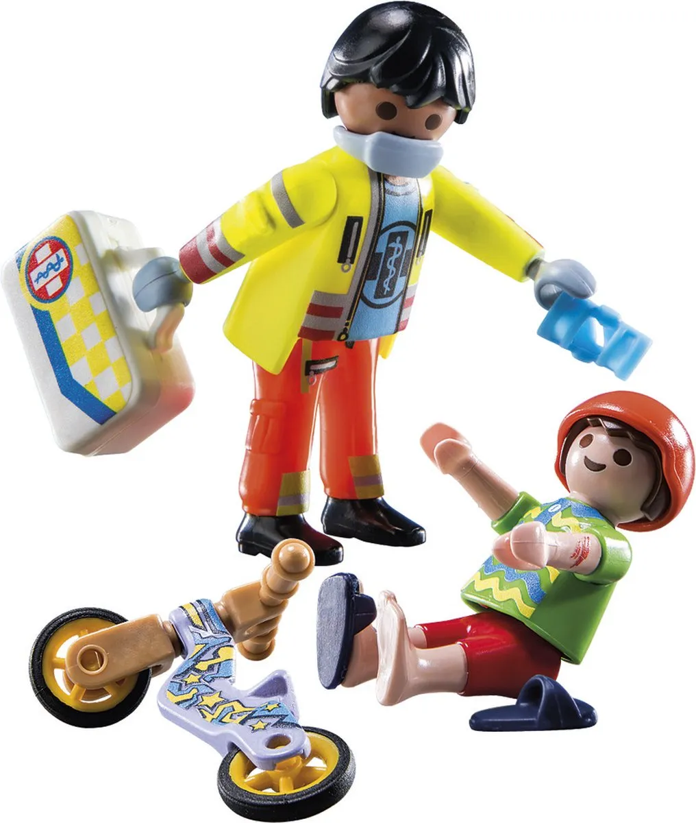 Playmobil City Life Verpleegkundige met patiënt 71245 - Multicolor