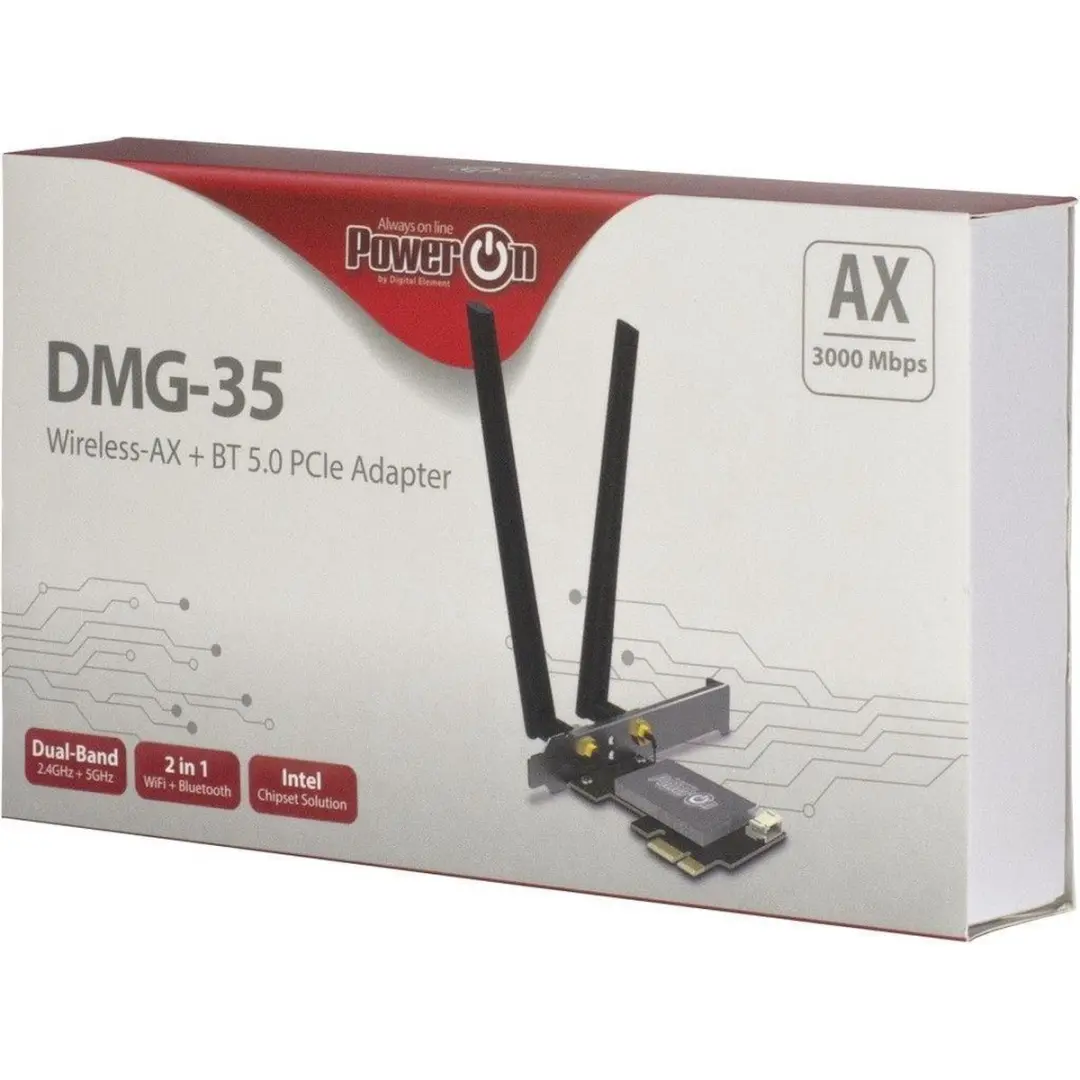 Intertech DMG-35 Intern WLAN/Bluetooth 3000 Mbit/s