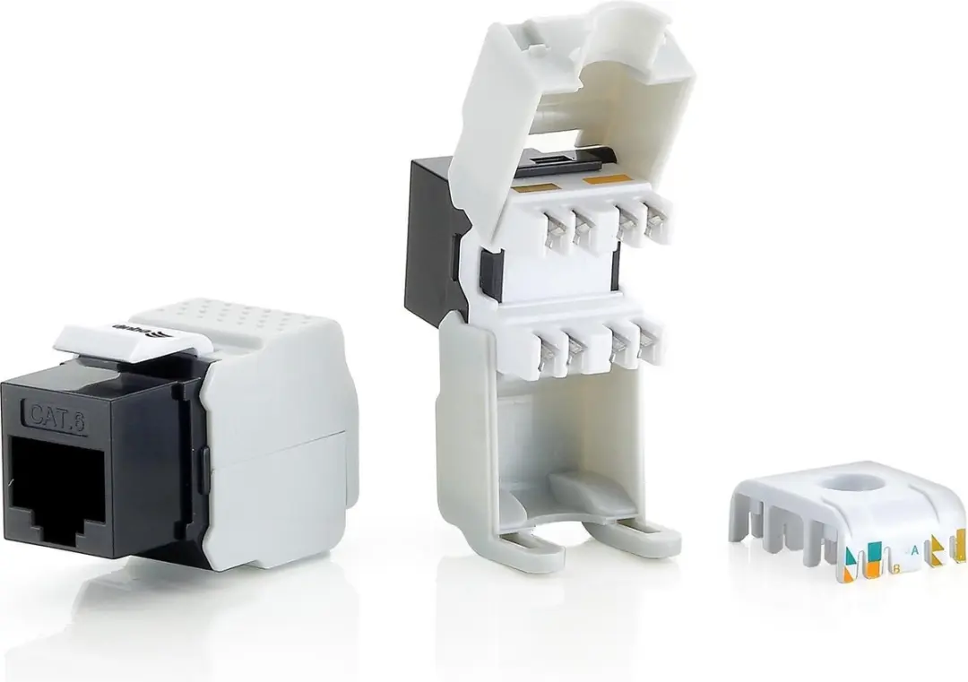 Equip 769211 Keystone Jack Cat.6, unshielded, tool-free, set of