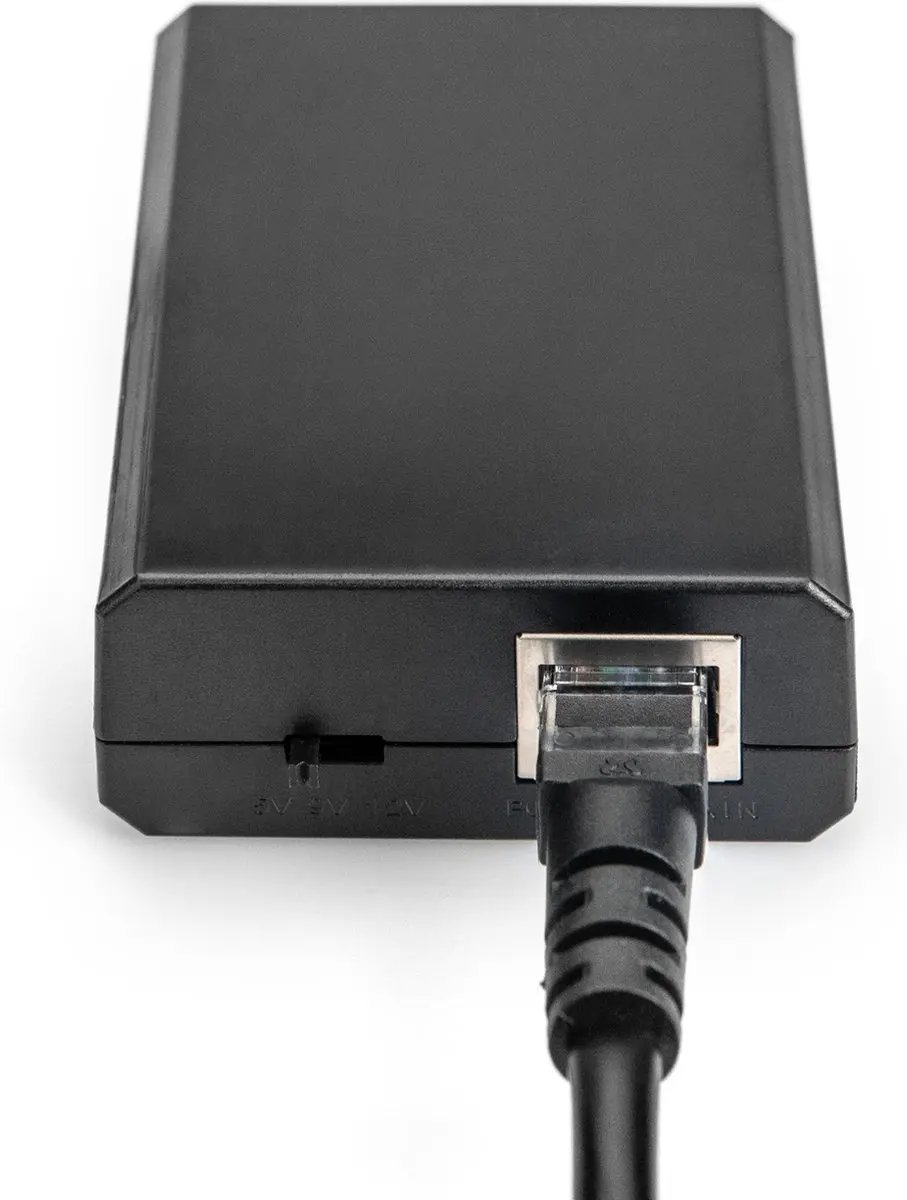 Digitus DN-95205 PoE Adapter & Injector - Gigabit Ethernet - Zwart
