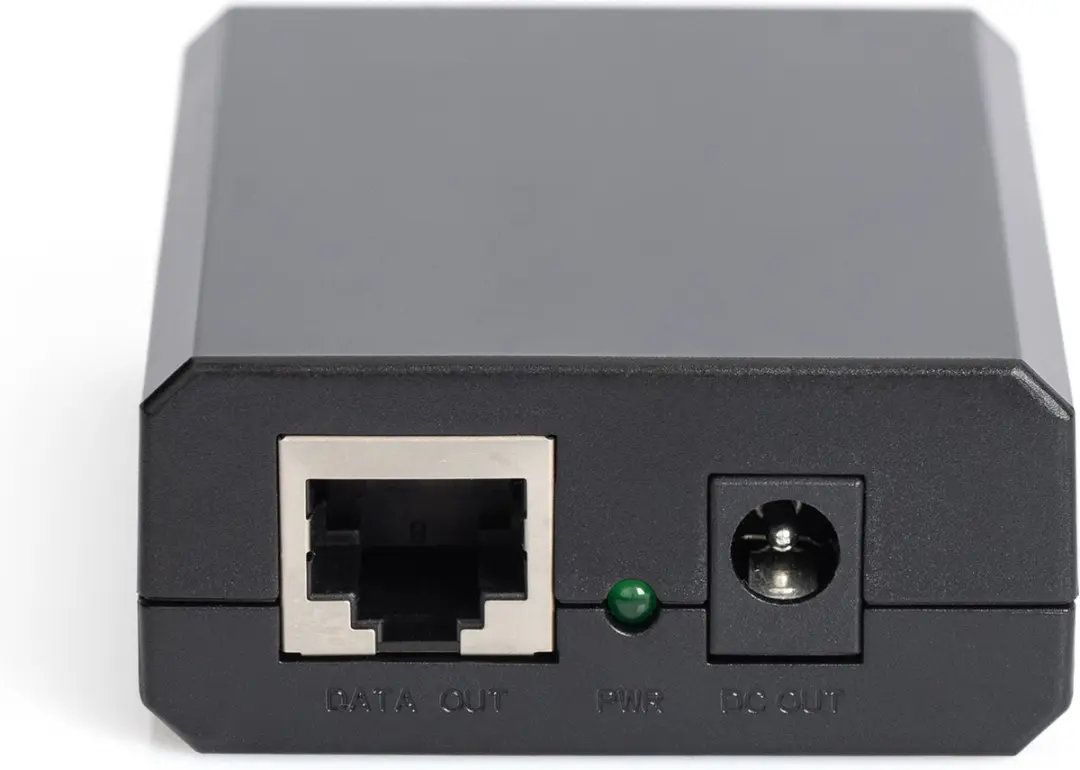 Digitus DN-95205 PoE Adapter & Injector - Gigabit Ethernet - Zwart