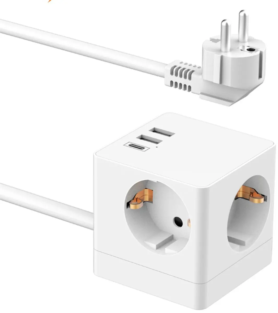 Accezz Stekkerdoos 6 Stopcontacten 400W